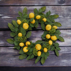 22" Lemon Wreath 2024 Christmas Collection