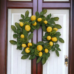 22" Lemon Wreath 2024 Christmas Collection