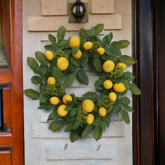 22" Lemon Wreath 2024 Christmas Collection