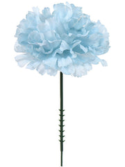 5" Carnation Flower Pick - 3.5" Diameter (100PCS)