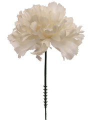 5" Carnation Flower Pick - 3.5" Diameter (100PCS)