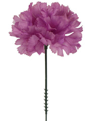 5" Carnation Flower Pick - 3.5" Diameter (100PCS)