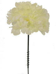 5" Carnation Flower Pick - 3.5" Diameter (100PCS)