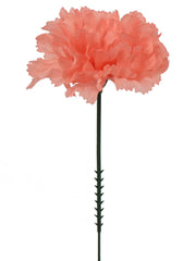 5" Carnation Flower Pick - 3.5" Diameter (100PCS)