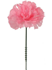 5" Carnation Flower Pick - 3.5" Diameter (100PCS)