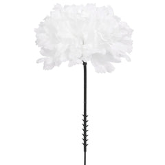 5" Carnation Flower Pick - 3.5" Diameter (100PCS)