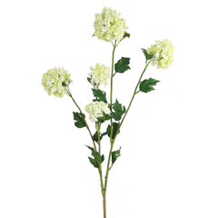 38" Snowball Viburnum Spray