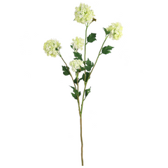 38" Snowball Viburnum Spray