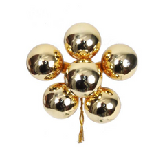 30mm Glass Ball (6/DZ) 2024 Christmas Collection